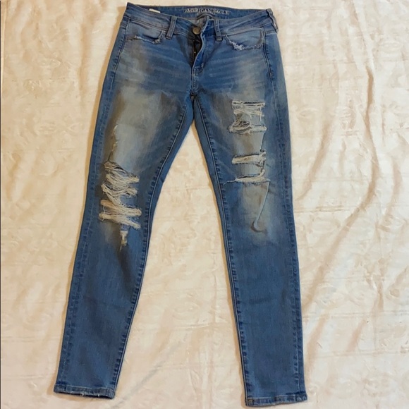 Ripped skinny jeggings - Picture 3 of 3